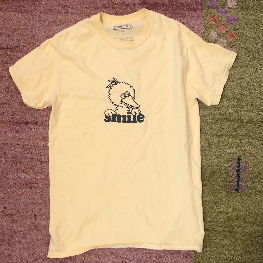 sesane street big bird tee